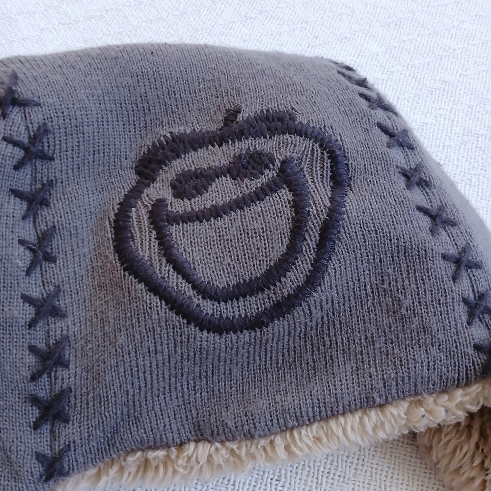 life is good ♡ wool blend baseball hat kids 2t-4t cabin winter snow woodland